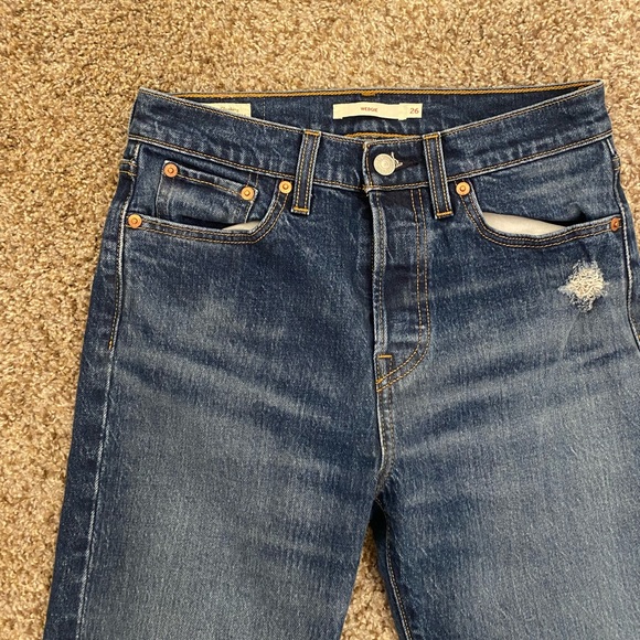 Levi wedgie jeans - Picture 4 of 5